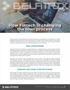 "How Fintech is Changing the Loan Process"